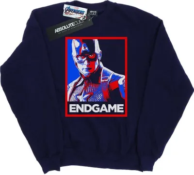 Produktbild von Marvel - "Avengers Endgame" Sweatshirt für Damen BI3816 (L) (Marineblau)