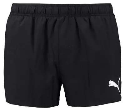 Image de Maillot de bain court PUMA pour homme, séchage rapide, tailles XS - XXL, couleur : noir, taille du vêtement : XS
