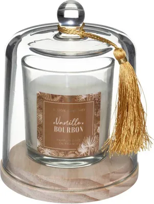 Produktbild von Duftkerze loli 130g mit glasglocke vanille  - Atmosphera créateur d'intérieur
