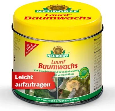 Produktbild von Neudorff Lauril Baumwachs 250 g trocknet innerhalb von 24 Stunden