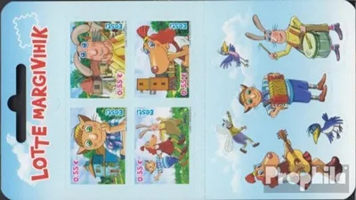 Produktbild von Briefmarken Estland 2015 Mi 825-828MH (kompl.Ausg.) Markenheftchen postfrisch Lotte