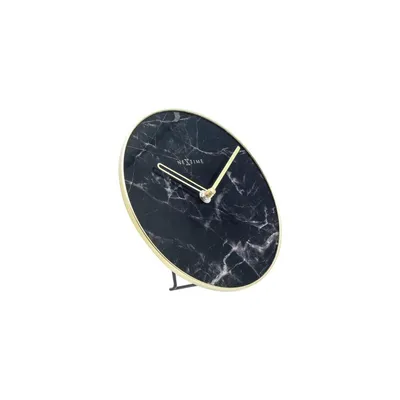Immagine prodotto di NeXtime - 5222ZW - Orologio da parete - 20cm - nero - Marmo