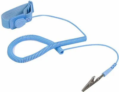 Produktbild von StarTech.com ESD Antistatikband mit Erdungskabel, Blau, 180 cm