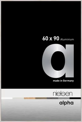 Produktbild von nielsen Aluminium Bilderrahmen Alpha, 60x90 cm, Eiche Weiß