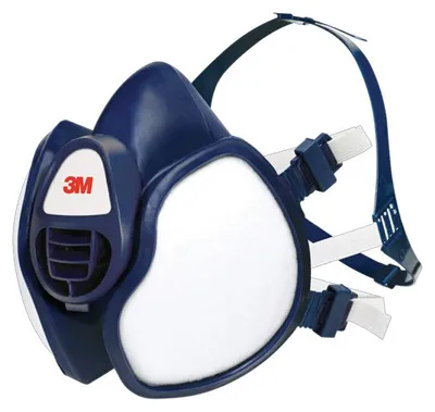Image de Demi masque 4251+ - Anti-Gaz et Vapeurs Organiques A1 - Anti-Poussières P2  A1-P2