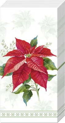 Produktbild von Papiertaschentücher "Classic Poinsettia"