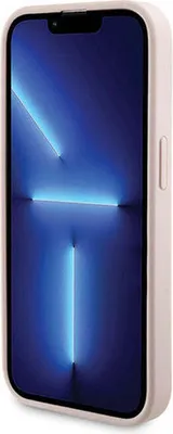 Produktbild von Guess 4G Metall-Logo-Hülle Set für Iphone 15 Pro Max + 5000 Mahsafe Magsafe Powerbank - Pink