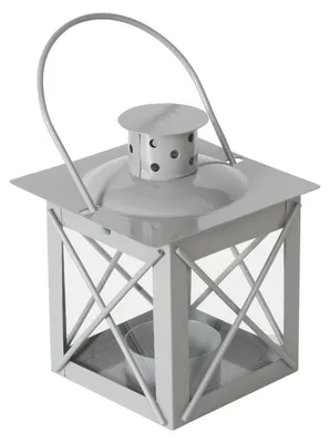 Zdjęcie produktu dla Lampion na podgrzewacz, metalowy uchwyt, FAROL