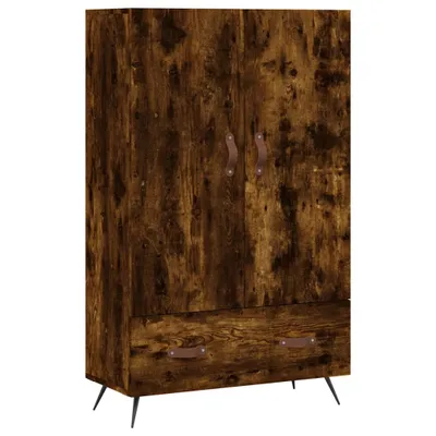 Produktbild von Highboard Räuchereiche 69,5x31x115 cm Holzwerkstoff