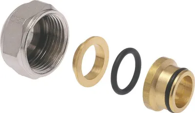 Produktbild von Eurokonus-Verschraubung 3/4"x15mm für Kupferrohr mit O-Ring-Dichtung