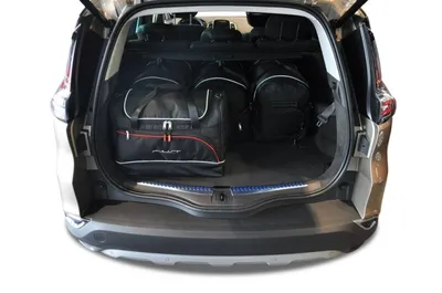 Produktbild von Renault Espace 2014-2021 Kofferraumtaschen Set 5 Stk