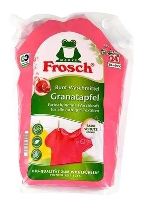 Produktbild von Frosch, Farbwaschmittel, Granatapfel, 24 Waschgänge