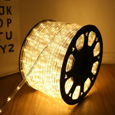 Obrázek produktu pro TolleTour LED lano světelný řetězec osvětlení WarmWhite 20 metrů LED pro vnitřní/venkovní vánoční osvětlení dekorace lano světlo
