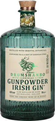 Produktbild von Drumshanbo Gunpowder Gin Sardinian Citrus 700ml 43% Vol.