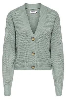 Productafbeelding van Only Cardigan Dames Groen - 15211521 - Maat M