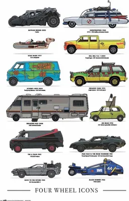 Imagen del producto de Póster de película: Coche legendario - 61x91,5 cm