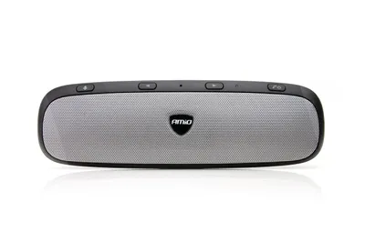 Produktbild von AMiO Freisprech-Bluetooth-Auto-Car-Kit-Lautsprecher mit QC 3.0 USB-Ladegerät Grau