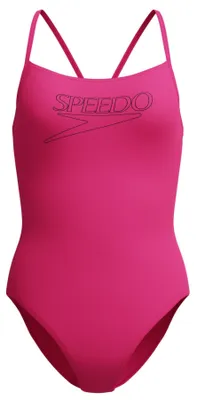 Image de Speedo Endurance+ Logo, bandeau fin, couleur rose (PNK), taille 34