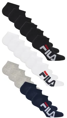 Produktbild von FILA Sneakersocken Logo 18er-Pack im zeitlosen Design Black-White-Navy-Grey 39-42, KI-generiertes Bild