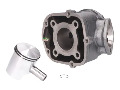 Zdjęcie produktu dla Zestaw cylindrów OEM z żeliwa szarego 50cc do Derbi D50B0