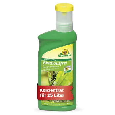 Produktbild von Neudorff Neudosan Neu Blattlausfrei 500ml Konzentrat gegen Blattläuse und Schädlinge auf Gemüse-, Obst- und Zierpflanzen