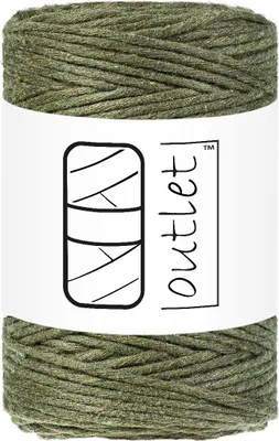 Produktbild von Dunkelgrün gedrehte kordel 1,5mm 100m OUTLET