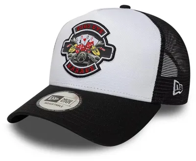 Produktbild von New Era 9FORTY Trucker Cap Location black/white