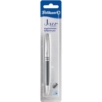 Produktbild von Pelikan 807166, Clip, Kugelschreiber mit Druckeinzugsmechanik, Blau