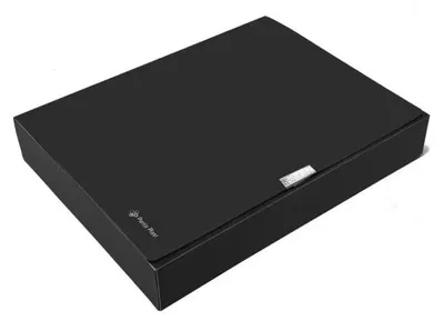 Produktbild von A4-Ordner, Box 55 mm, neon-schwarz – Panta Plast