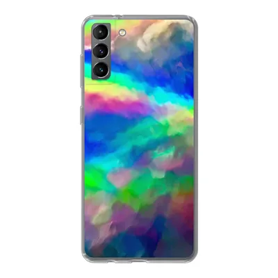 Produktbild von MuchoWow® Handyhülle Schutzhülle Hülle für Samsung Galaxy S21 Plus Aquarell - Kunst - Psychedelisch Silikon Softcase Handy Hülle - Handy-Tasche