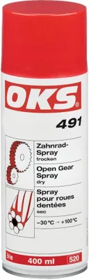 Produktbild von OKS Zahnradspray, trocken 491, 400ml 12 Stk