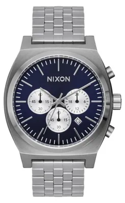 Produktbild von Herrenuhr Nixon TIME TELLER Silberfarben