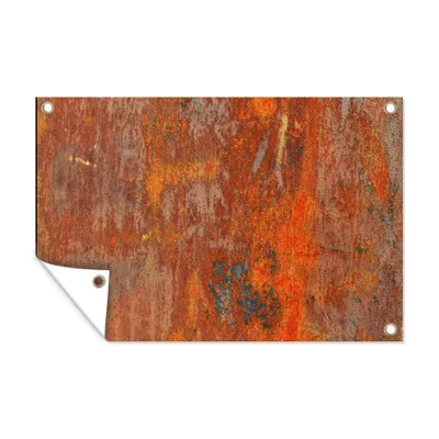 Obrázek produktu pro MuchoWow® Zahradní plakáty - Rez - průmyslová - ocel - 40x60 cm - Zahradní dekorace
