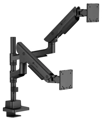 Produktbild von ICY BOX IB-MS702-T Flachbildschirm-Tischhalterung 144,8 cm (57") Tisch/Bank Schwarz