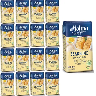 Produktbild von Semola di Grano Duro Mehl 17 x 250g - il Molino Chiavazza