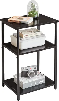 Immagine prodotto di Tavolino IBUYKE 3 livelli nero design industriale