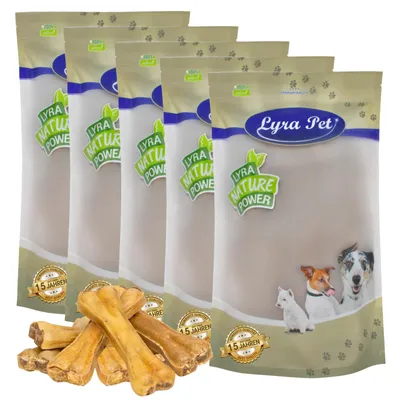 Produktbild von 50 Stk. Lyra Pet® Kauknochen gefüllt mit Pansen ca. 15 cm