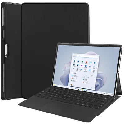 Obrázek produktu pro imoshion Trifold skládací pouzdro Microsoft Surface Pro 9 / Pro 10 / Pro 11 – černé