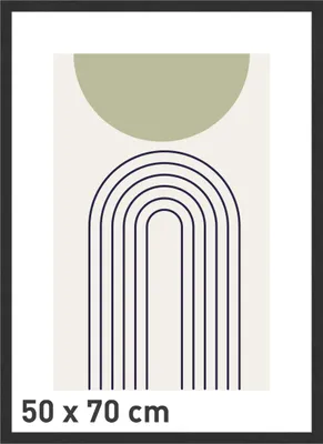 Produktbild von accent by nielsen Holz Bilderrahmen Velino, Schwarz, 50 x 70 cm