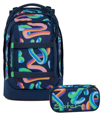 Produktbild von Satch, Schulrucksack-Set PACK Crazy Twist 2-teilig, ab 5. Klasse