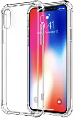Produktbild von Transparente Handyhülle – Hülle passend für iPhone X – Transparent – Passend für iPhone