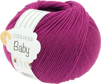 Produktbild von Lana Grossa - Cool Wool Baby 0340 fuchsia
