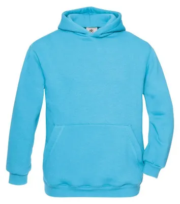 Produktbild von B&C - Kapuzenpullover für Kinder FK2553 (104) (Very Turquoise)