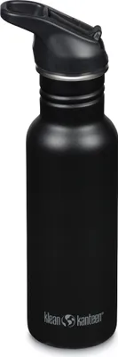 Produktbild von Kanteen Classic Narrow (Flip Sport Cap) 532 ml schwarz - Farbe black