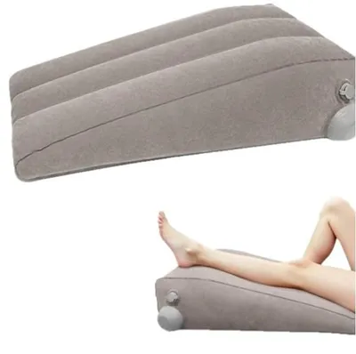 Produktbild von Aufblasbares Beinkissen mit Druckpumpe zur Beinerhöhung