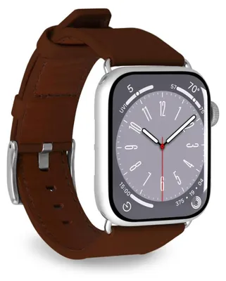 Obrázok produktu pre PURO PUAW44ECLASSICBRWN, Remienok k hodinkám, Apple, Apple Watch, Koža, Strieborná, 250 g