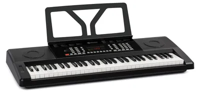 Image de Schubert Etude 61 MK II Digital Keyboard - Tasten-Keyboard, 61 Tasten , Klavier, E-piano , Lern- und Aufnahmefunktion , 50 Demo-Songs , 300 Klänge/Rhythmen , Netz- und Batteriebetrieb , schwarz