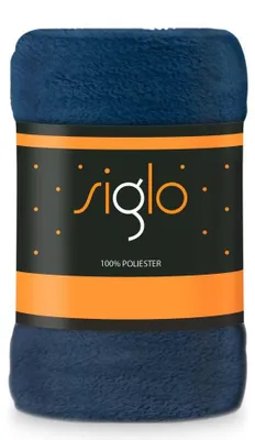 Produktbild von Tagesdecke Blanket Mikrofaser Kuscheldecke 150 x 200 - Blau