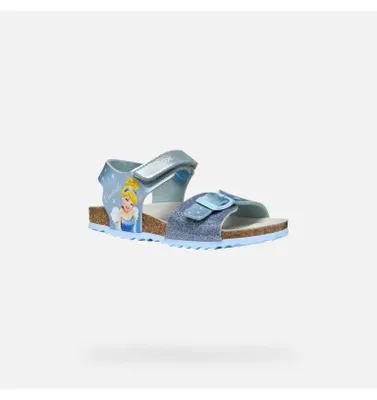 Produktbild von Geox Blaue Mädchensandalen Adriel 24