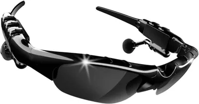 Produktbild von Kabellose Sonnenbrille Sport-Smart-Brille kann Karte einfügen MP3 Kontinuierliche Musikwiedergabe 14–16 Stunden mit Bluetooth-Verbindung mit Speicherkarte (schwarz)